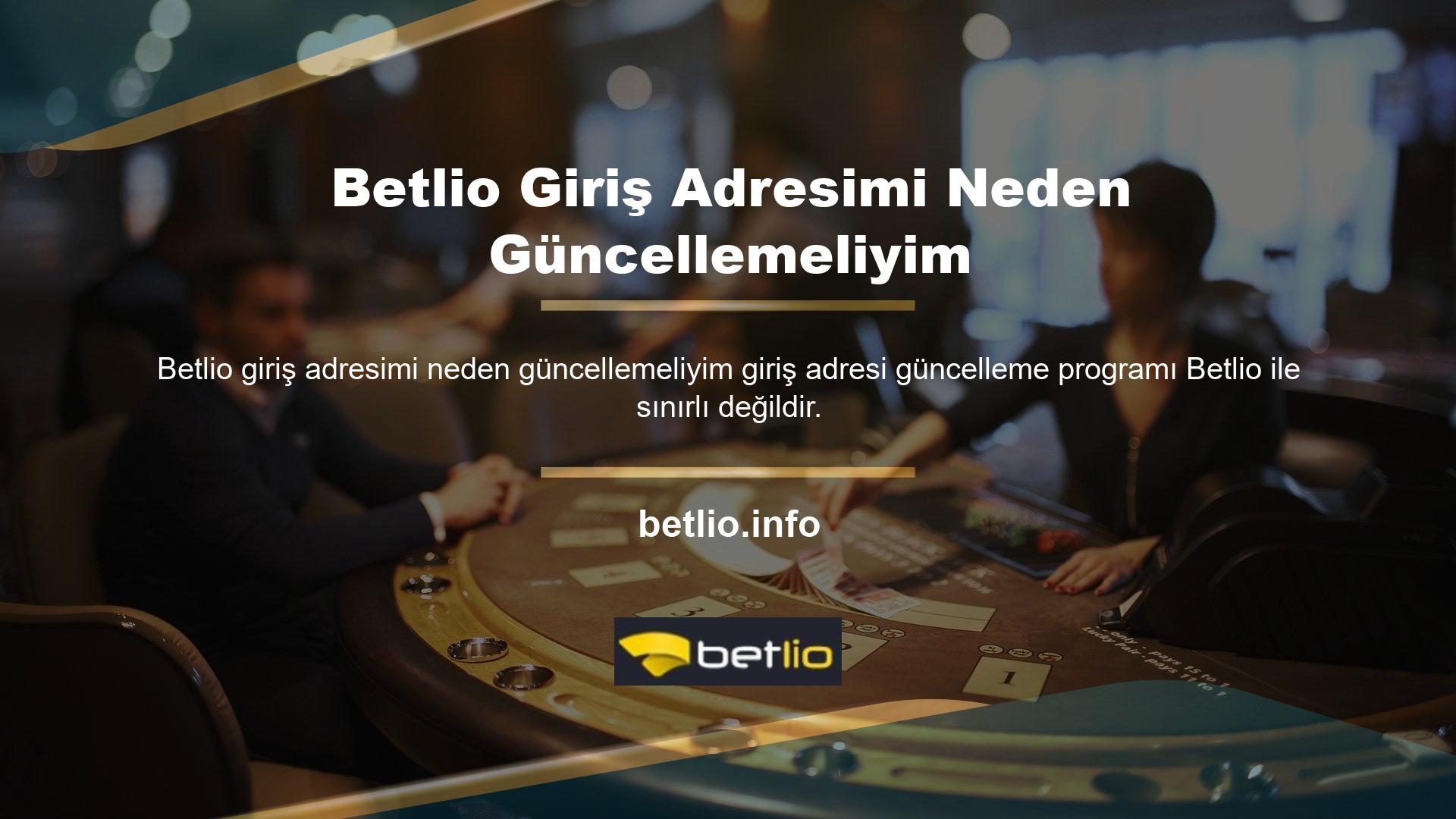 Türkiye'de faaliyet gösteren tüm casino siteleri adreslerini istisnasız günceller